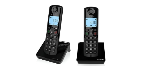 Alcatel S280 Duo Telefono DECT Identificatore di chiamata Nero