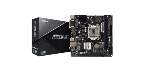 Asrock H310CM-DVS 2xDDR4 VGA/DVI-D