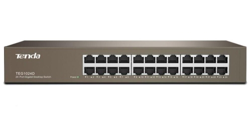 Tenda TEG1024D 24 porte 10/100/1000 Desktop / Rack-Mount