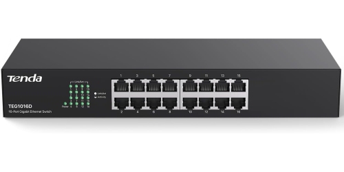 Tenda TEG1016D 16 porte 10/100/1000 Desktop / Rack-Mount