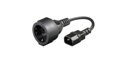 Adattatore IEC - Schuko femmina